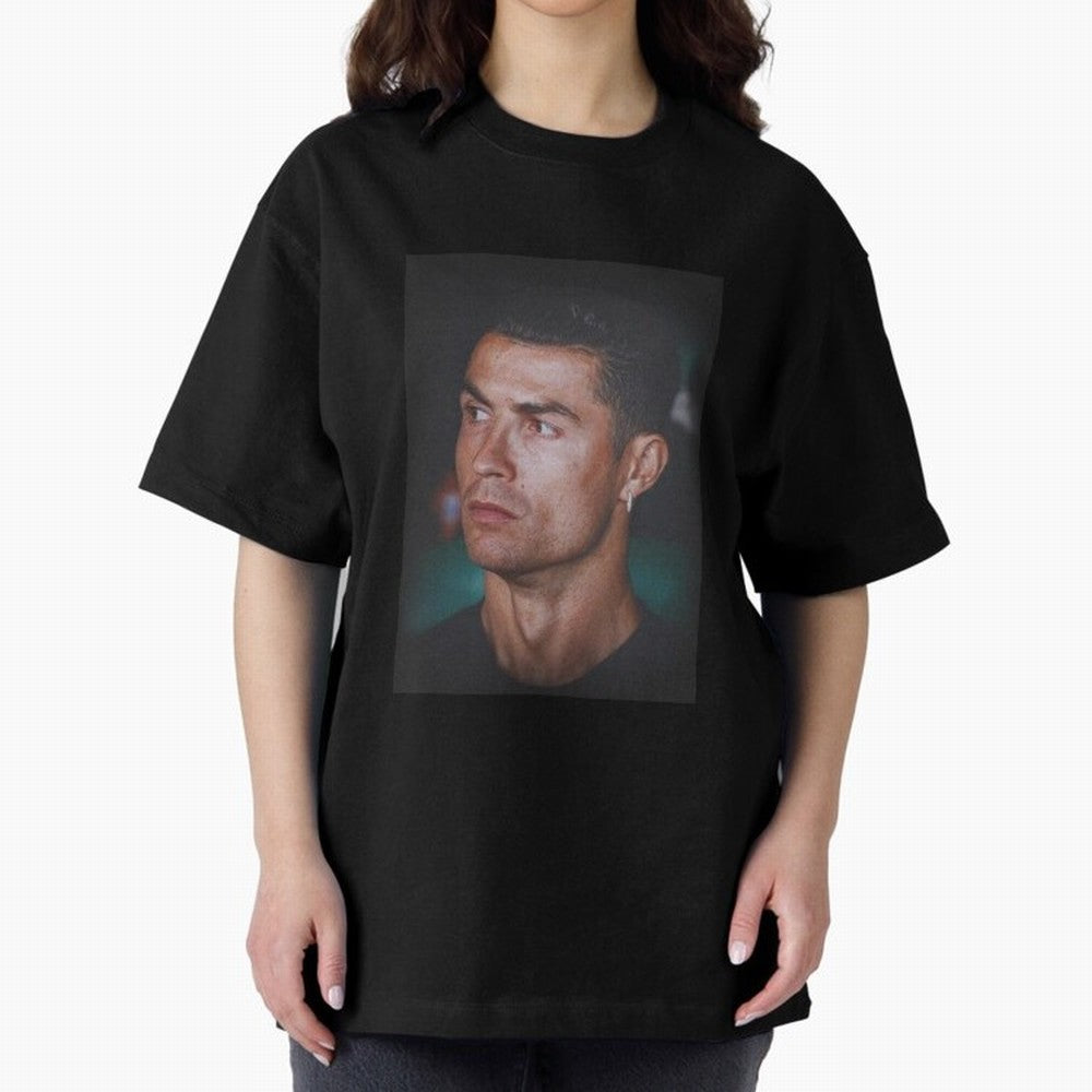 Cristiano Ronaldo Oversized T-Shirt Keep the Legacy of FIFA World Cup 2026 Spirit, Celebrating Argentina, Messi and Cristiano Ronaldo, Game Day Rituals, Football Legends, Country Pride and the Road to the Final; Created for Match Day Parties,