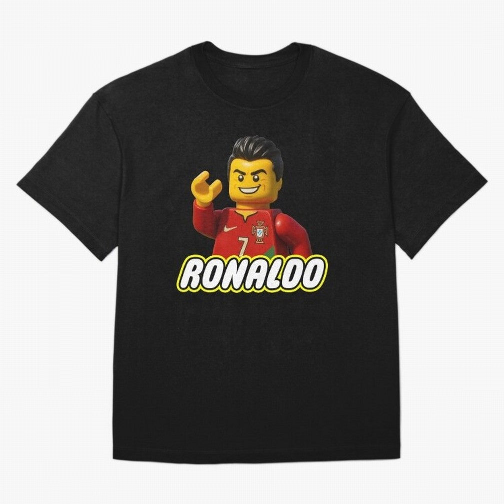 Block CR7 Oversized T-Shirt Celebrate Golden Goal Energy in FIFA World Cup 2026 Group Stage Connected to Mbappe and Neymar, Brazil Energy, Football Passion, Legendary Performances, Festival Vibes and Supporter Community; Perfect for Fans,