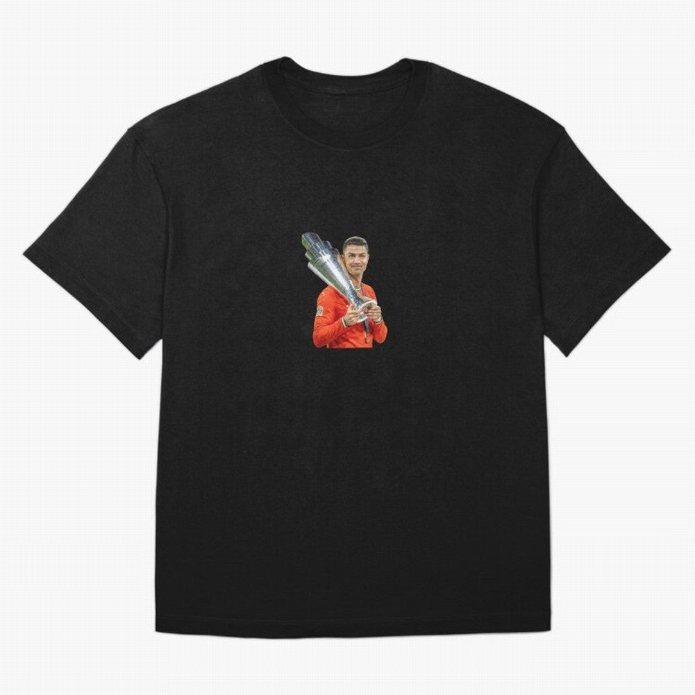 CR7 - Portugal Oversized T-Shirt Celebrate Supporters United by Match Day Hype around FIFA World Cup 2026 USA Canada Mexico, Neymar, Haaland and Cristiano Ronaldo, Spain, Fan Favorite Moments, National Team Passion, Big Match Drama and Soccer