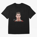 Cristiano Ronaldo Oversized T-Shirt Support the Legends of Global Football Passion for FIFA World Cup 2026 USA Canada Mexico, Highlighting Haaland, England, Supporter Pride, Iconic Celebrations, Legendary Names and Global Match Day Energy; Ideal