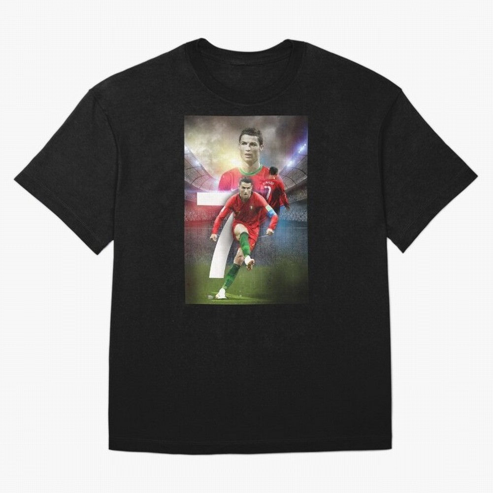 Cristiano Ronaldo Manchester United 4 Oversized T-Shirt Fuel Global Football Passion for FIFA World Cup 2026 USA Canada Mexico, Capturing Mbappe and Neymar, Portugal, Spain and Germany, Football Passion, Legendary Performances, Festival Vibes and