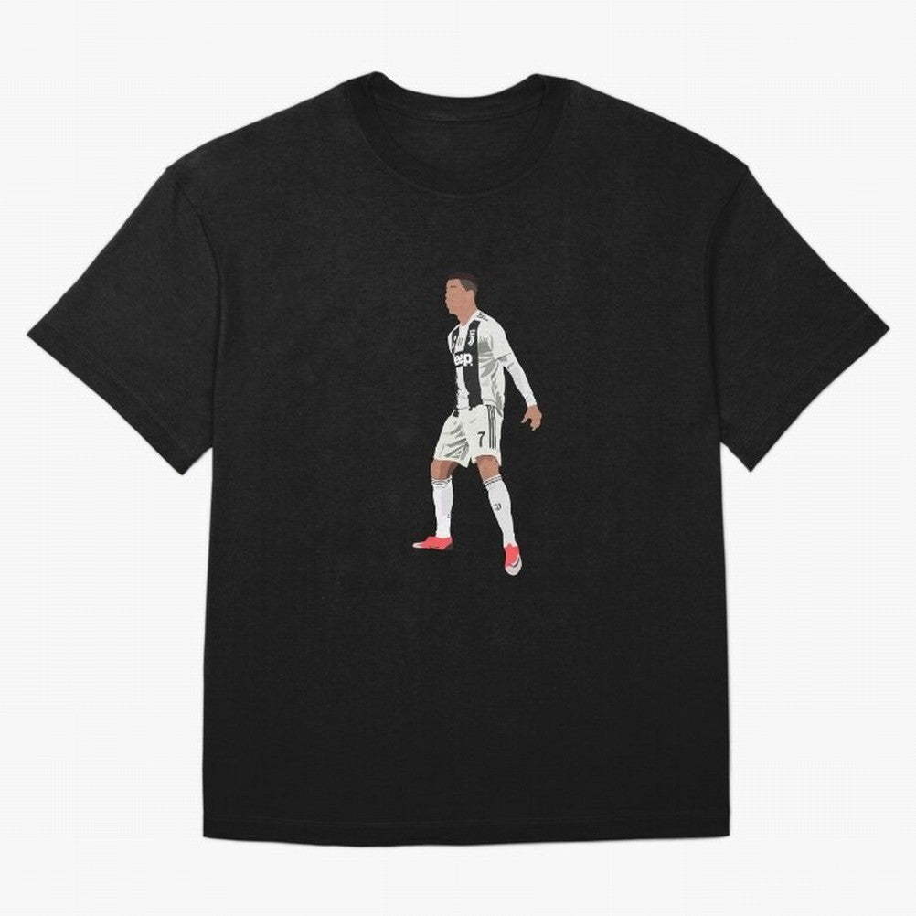 Cristiano Ronaldo Oversized T-Shirt Join Supporters Worldwide for Match Day Hype around FIFA World Cup 2026 USA Canada Mexico, Haaland and Mbappe, France, Sports Nostalgia, International Competition, Famous Players and Unforgettable Victories; Made