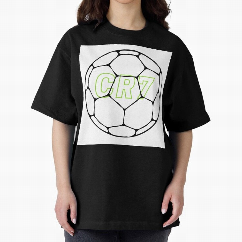 Cristiano Ronaldo ( CR7 ) Oversized T-Shirt Celebrate Golden Goal Energy in Match Day Hype around FIFA World Cup 2026, Mbappe and Neymar, Brazil, Portugal and Argentina, Stadium Chants, National Pride, Trophy Dreams and Unforgettable Football