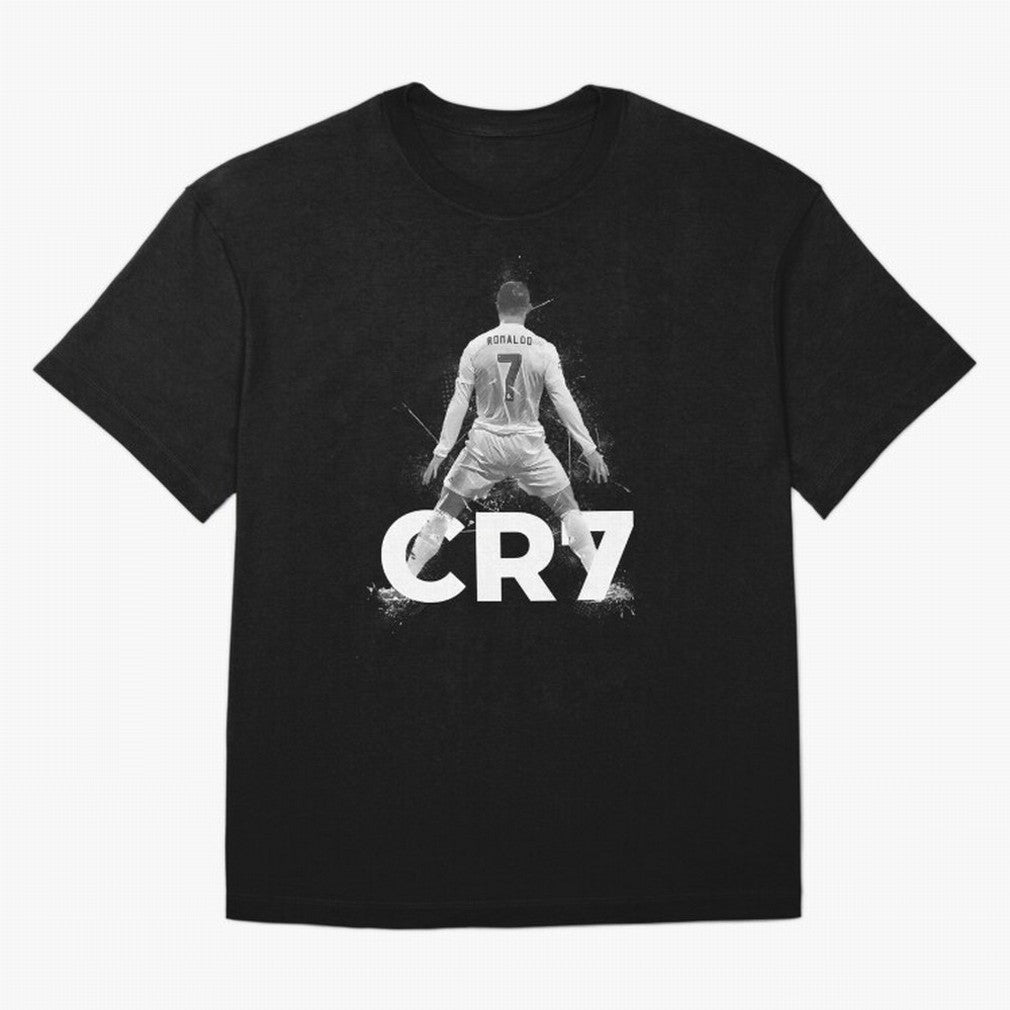 Cristiano Ronaldo CR7 Oversized T-Shirt Elevate Match Day Hype around FIFA World Cup 2026 Group Stage, Mbappe, England, Stadium Memories, Football Loyalty, International Chants and Championship Tradition; Ideal for Football Dads, Football Moms,