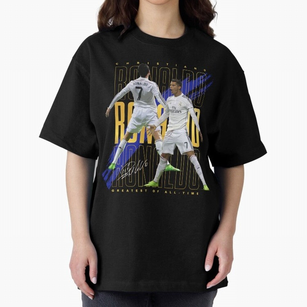 Cristiano Ronaldo Suuiii! Oversized T-Shirt Show Up for the Glory of Match Day Hype around FIFA World Cup 2026 Group Stage, Cristiano Ronaldo, Haaland and CR7, Netherlands, Football Passion, Legendary Performances, Festival Vibes and Supporter