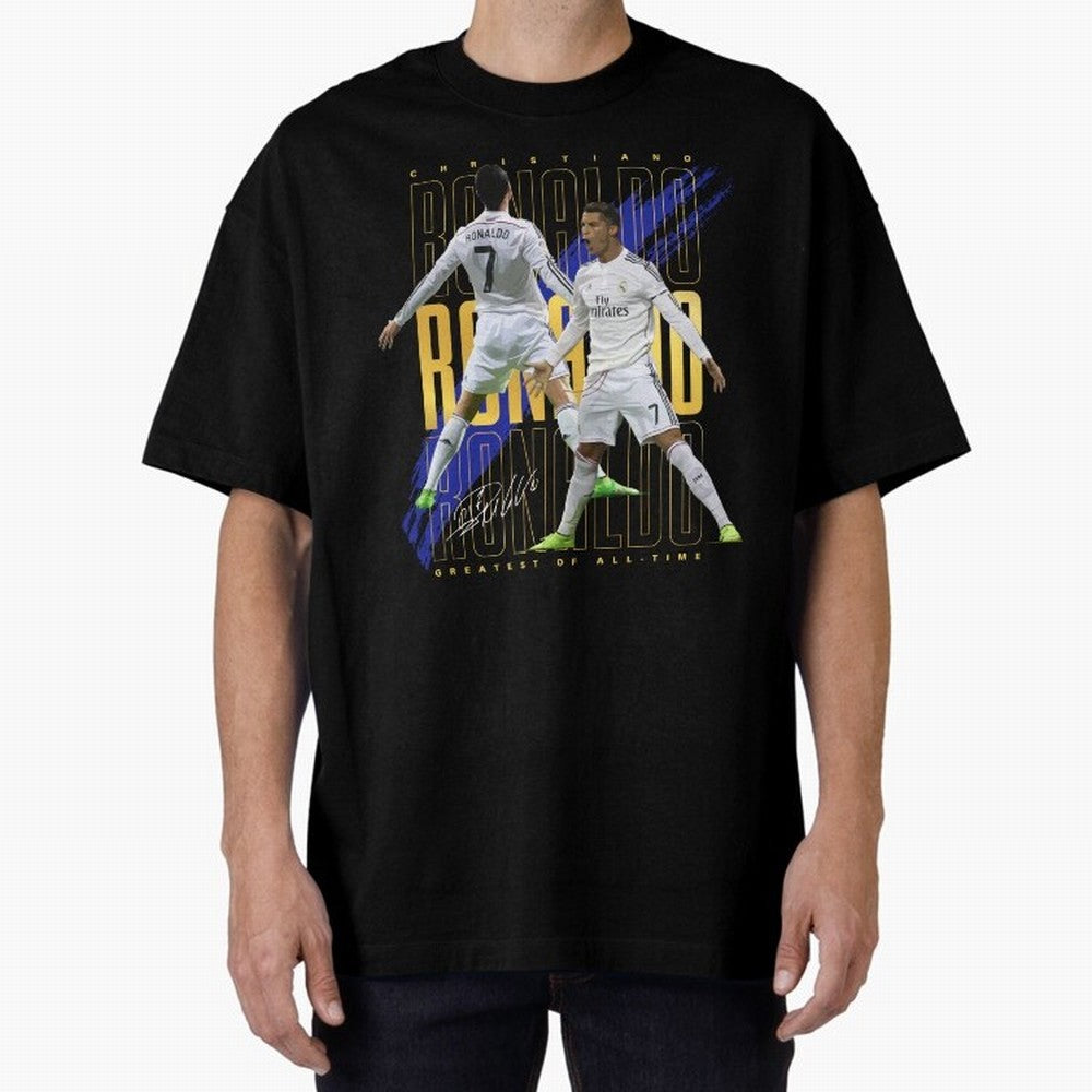 Cristiano Ronaldo Suuiii! Oversized T-Shirt Show Up for the Glory of Match Day Hype around FIFA World Cup 2026 Group Stage, Cristiano Ronaldo, Haaland and CR7, Netherlands, Football Passion, Legendary Performances, Festival Vibes and Supporter