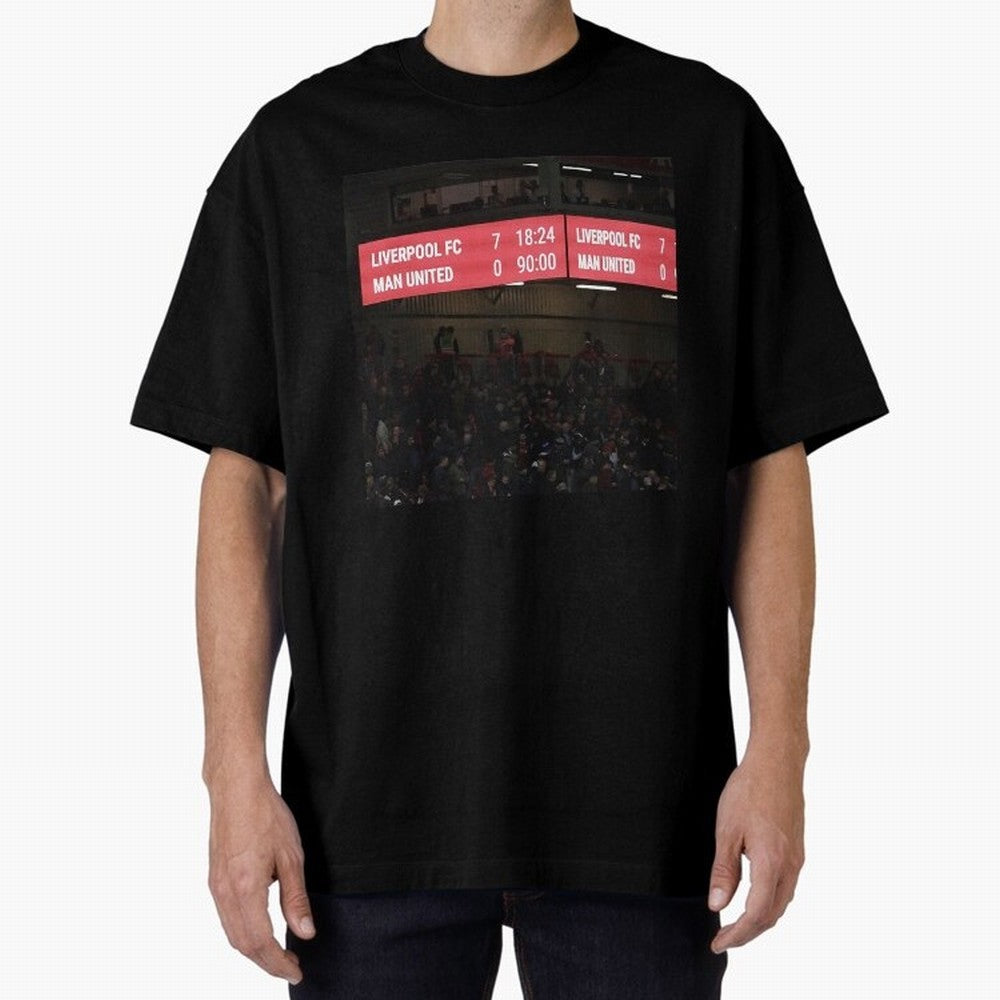 Liverpool 7 - 0 Manchester United Oversized T-Shirt Honor Champions and Dreams in the FIFA World Cup 2026 Journey through Cristiano Ronaldo Highlights, Brazil Pride, Goal Celebration Energy, Supporter Heritage, Football Icons and Worldwide