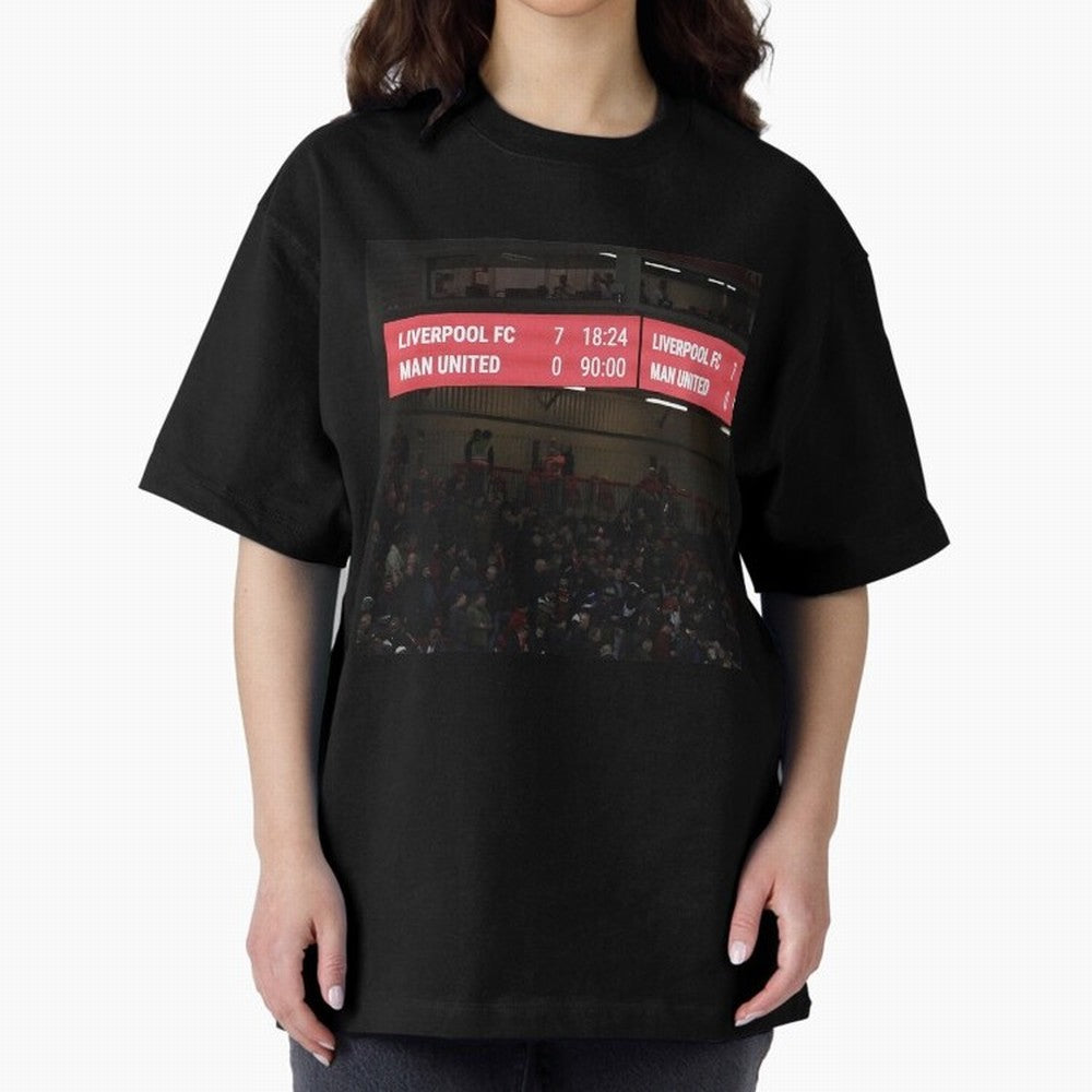 Liverpool 7 - 0 Manchester United Oversized T-Shirt Honor Champions and Dreams in the FIFA World Cup 2026 Journey through Cristiano Ronaldo Highlights, Brazil Pride, Goal Celebration Energy, Supporter Heritage, Football Icons and Worldwide