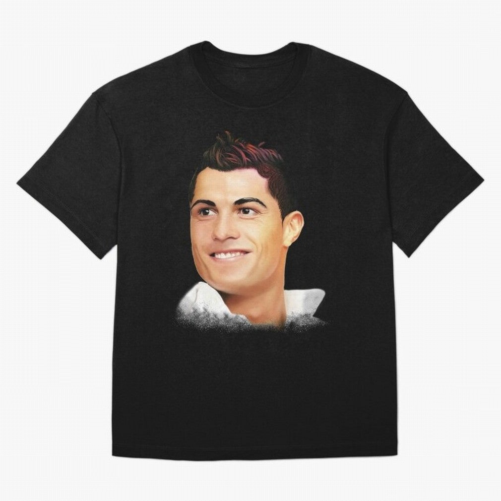 Cristiano Ronaldo CR7 | Digital Painting Oversized T-Shirt Show Up for the Glory of the FIFA World Cup 2026 Journey through Messi, CR7 and Mbappe Highlights, Argentina and Brazil Pride, Fan Favorite Moments, National Team Passion, Big Match Drama