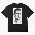 Cristiano Ronaldo CR7 Oversized T-Shirt Create FIFA World Cup 2026 Group Stage for Fans of Mbappe and Portugal, Spain and Germany, Bringing Retro Football Energy, Iconic Rivalries, Trophy Chase Drama and Stadium Atmosphere; Ideal for Passionate