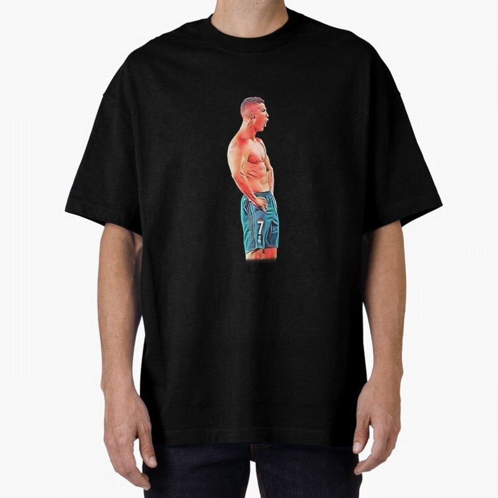 what a celebration by cristiano ronaldo Oversized T-Shirt Discover FIFA World Cup 2026 USA Canada Mexico Inspired by CR7 and Messi, England Energy, Stadium Memories, Football Loyalty, International Chants and Championship Tradition; Created for