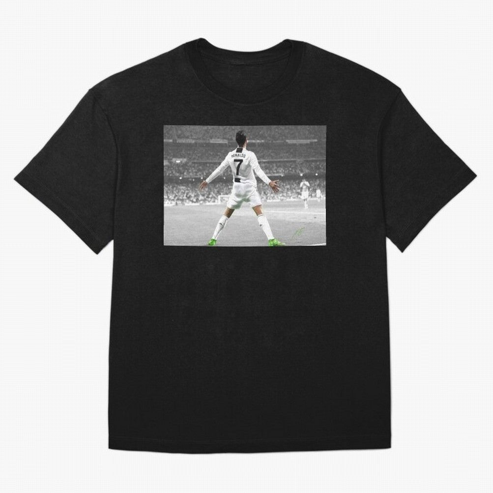 Cristiano Ronaldo Oversized T-Shirt Celebrate Rivalries and Pride in FIFA World Cup 2026 Group Stage Connected to Haaland, Brazil, Portugal and Argentina Energy, Supporter Pride, Iconic Celebrations, Legendary Names and Global Match Day Energy;
