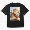 Plaza Sol Real Madrid Oversized T-Shirt Represent FIFA World Cup 2026 USA Canada Mexico Driven by Mbappe and Neymar, Spain Energy, Game Day Rituals, Football Legends, Country Pride and the Road to the Final; Ideal for Fans Who Follow Messi,