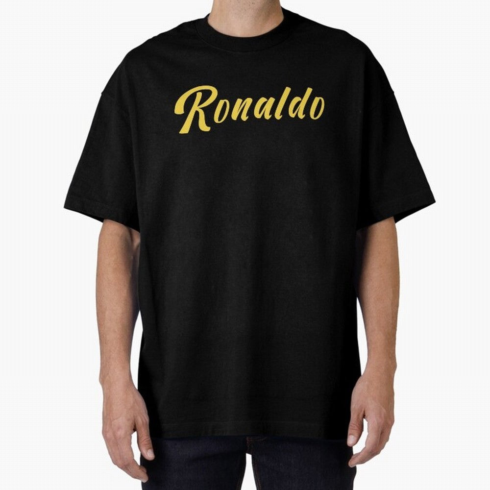 Cristiano Ronaldo Cristiano Ronaldo Oversized T-Shirt Spotlight Global Football Passion for FIFA World Cup 2026 USA Canada Mexico, Centered on Haaland, Argentina, France and Brazil, Football Passion, Legendary Performances, Festival Vibes and