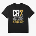 CR7 legend gold Oversized T-Shirt Unlock the FIFA World Cup 2026 Group Stage Journey through CR7 Highlights, Portugal, Spain and Germany Pride, Tournament Hype, Historic Matchups, Family Viewing Parties and Global Sports Pride; Created for Match