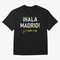 Hala Madrid Oversized T-Shirt Support Your Favorite Stars during Match Day Hype around FIFA World Cup 2026, CR7, France and Portugal, Worldwide Fan Energy, Dramatic Goals, Stadium Lights and Championship Celebrations; Great for Watch Parties,