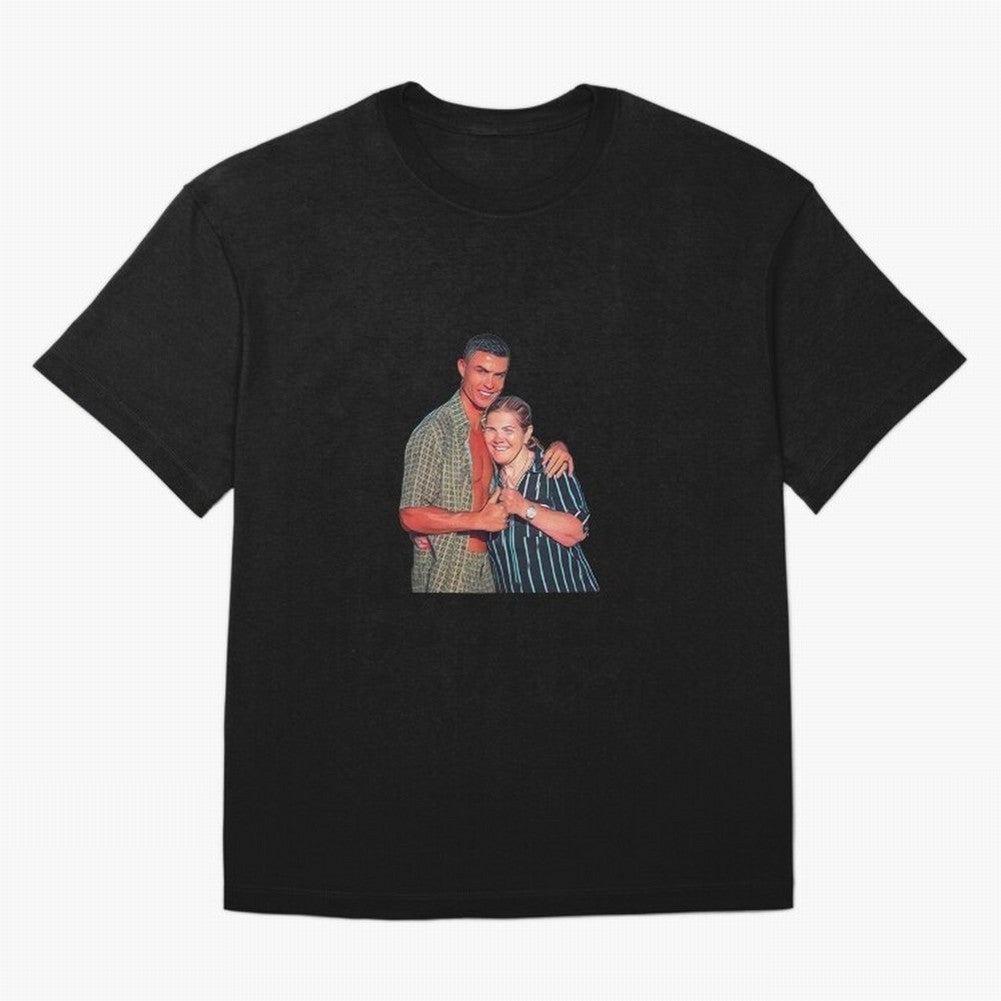 its criis with his mother Oversized T-Shirt Represent Fans Who Live for FIFA World Cup 2026 Built around CR7, England, France and Netherlands Energy, Global Supporter Spirit, Legendary Goals, National Colors and Tournament Celebration; Great for