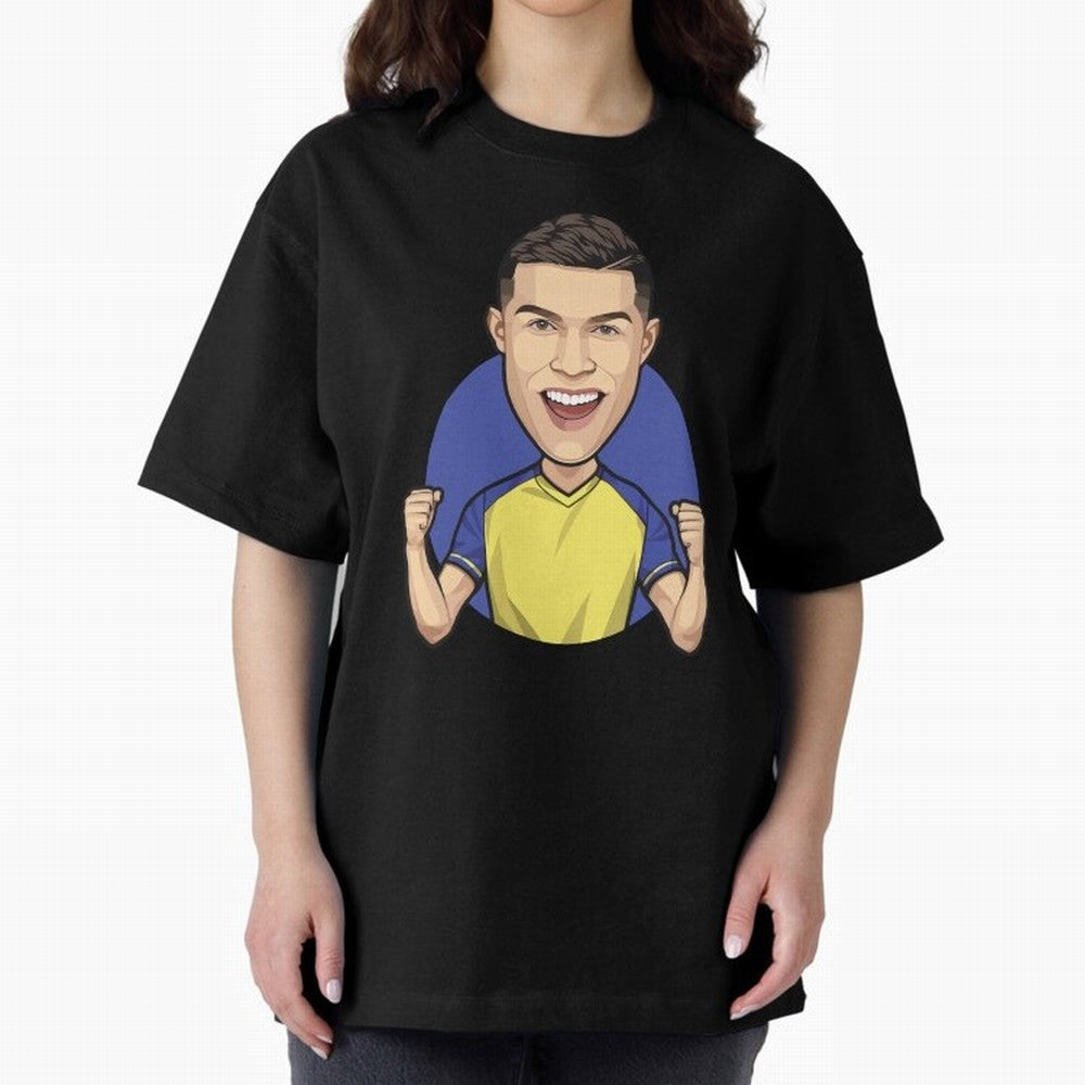 Ronaldo Al-Nassr 2022 Oversized T-Shirt Fuel the Hype around Match Day Hype around FIFA World Cup 2026 USA Canada Mexico, CR7 and Messi, England and Germany, Football History, Final Match Energy, Crowd Noise and Once in a Lifetime Moments; Ideal