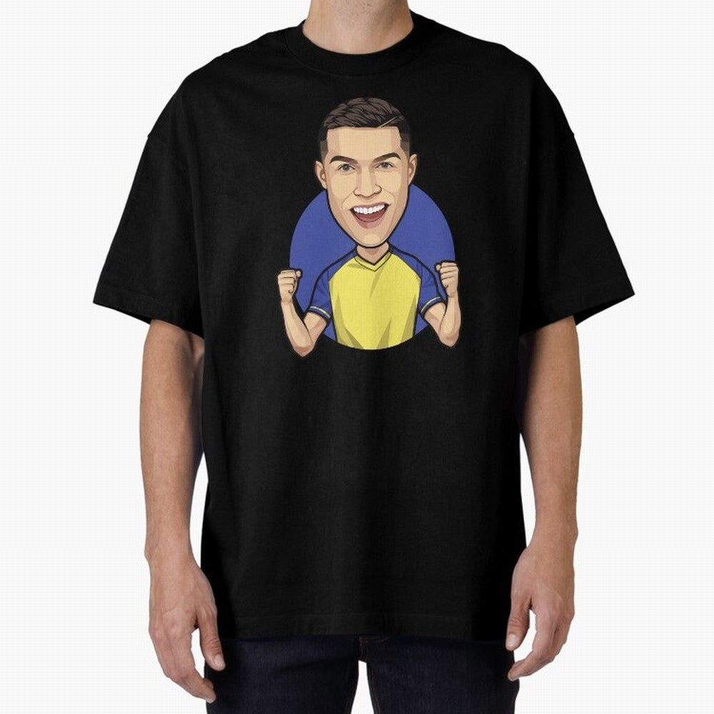 Ronaldo Al-Nassr 2022 Oversized T-Shirt Fuel the Hype around Match Day Hype around FIFA World Cup 2026 USA Canada Mexico, CR7 and Messi, England and Germany, Football History, Final Match Energy, Crowd Noise and Once in a Lifetime Moments; Ideal