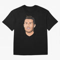 Cristiano Ronaldo Oversized T-Shirt Celebrate the Stars of Match Day Hype around FIFA World Cup 2026 USA Canada Mexico, Neymar, Haaland and Cristiano Ronaldo, France, Supporter Pride, Iconic Celebrations, Legendary Names and Global Match Day