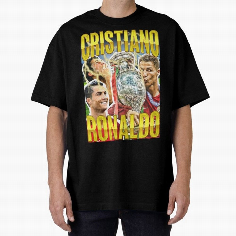 Cristiano Ronaldo CR7 SIUUU El Bicho Vintage Retro Design Oversized T-Shirt Bring Stadium Energy to the FIFA World Cup 2026 Group Stage Journey through Messi and Cristiano Ronaldo Highlights, England, France and Netherlands Pride, Fan Favorite