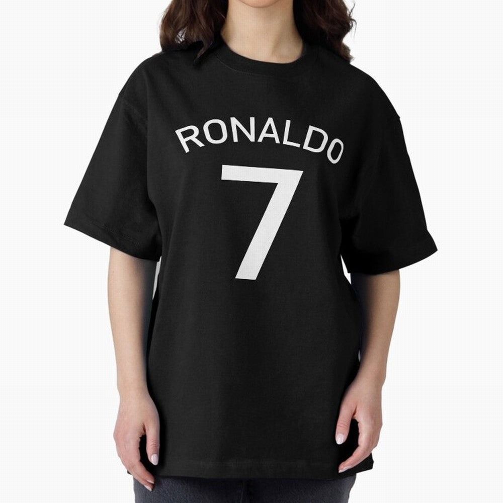 Cristiano Ronaldo Cristiano Ronaldooo Oversized T-Shirt Upgrade the FIFA World Cup 2026 Group Stage Journey through Messi Highlights, France and Portugal Pride, Classic Soccer Heritage, Championship Pressure, Fan Loyalty and International Pride;