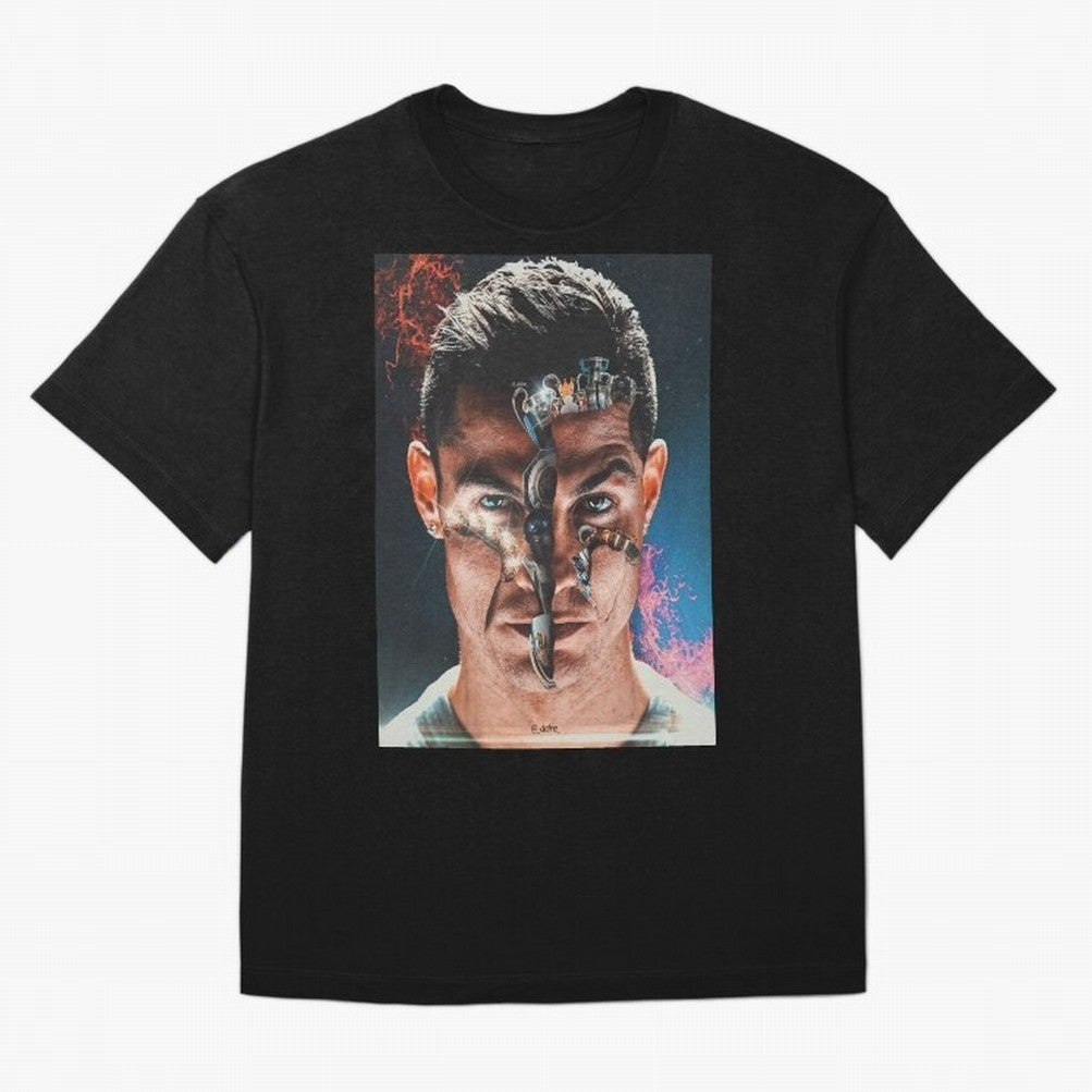 CR7 Career Titles+Ballon (x5) Oversized T-Shirt Create FIFA World Cup 2026 USA Canada Mexico for Fans of Cristiano Ronaldo, Haaland and CR7 and Argentina, Bringing Match Day Excitement, Supporter Culture, Golden Goals and Global Football Passion;