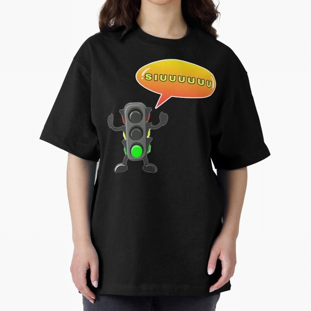 traffic light Siuuu Cristiano ronaldo goal Oversized T-Shirt Represent Football Lovers during the FIFA World Cup 2026 Group Stage Journey through Neymar, Haaland and Cristiano Ronaldo Highlights, England and Germany Pride, Vintage Soccer Flavor,