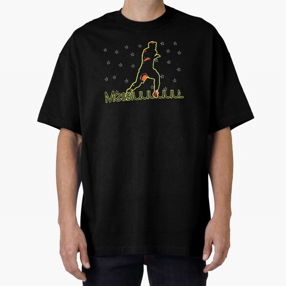 Messiuuu, Cristiano ronaldo suiii Oversized T-Shirt Celebrate Classic Football Spirit in the FIFA World Cup 2026 Journey through Messi, CR7 and Mbappe Highlights, Brazil, Portugal and Argentina Pride, Champion Mindset, Group Stage Buzz, Knockout