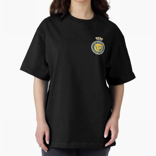 Al-Nassr Football Club Oversized T-Shirt Wear the Spirit of FIFA World Cup 2026 Capturing Neymar, Haaland and Cristiano Ronaldo, Portugal, Spain and Germany Energy, Vintage Soccer Flavor, Modern Football Stars, National Flags and Final Night