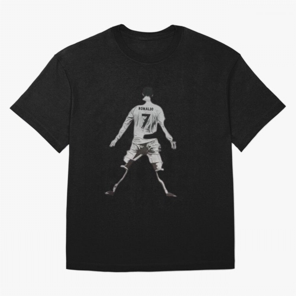 cristiano ronaldo Oversized T-Shirt Celebrate the Magic of FIFA World Cup 2026 Spirit, Capturing Brazil, Mbappe, Championship Spirit, Famous Goals, Roaring Crowds and International Football Unity; Ideal for Passionate Fans Who Love Underdog