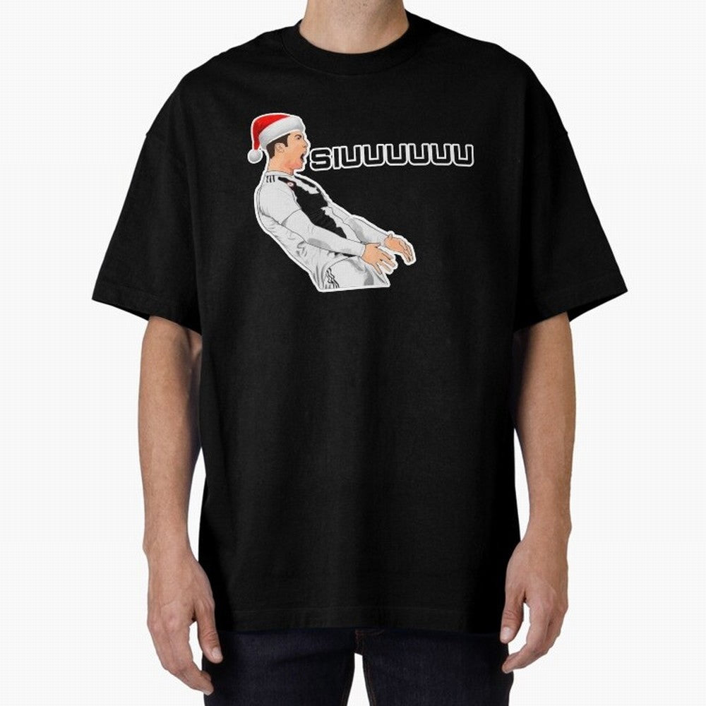Siuuu Cristiano ronaldo funny Oversized T-Shirt Honor FIFA World Cup 2026 Group Stage for Fans of CR7 and Spain and Netherlands, Bringing Goal Celebration Energy, Supporter Heritage, Football Icons and Worldwide Tournament Joy; Made for Die Hard