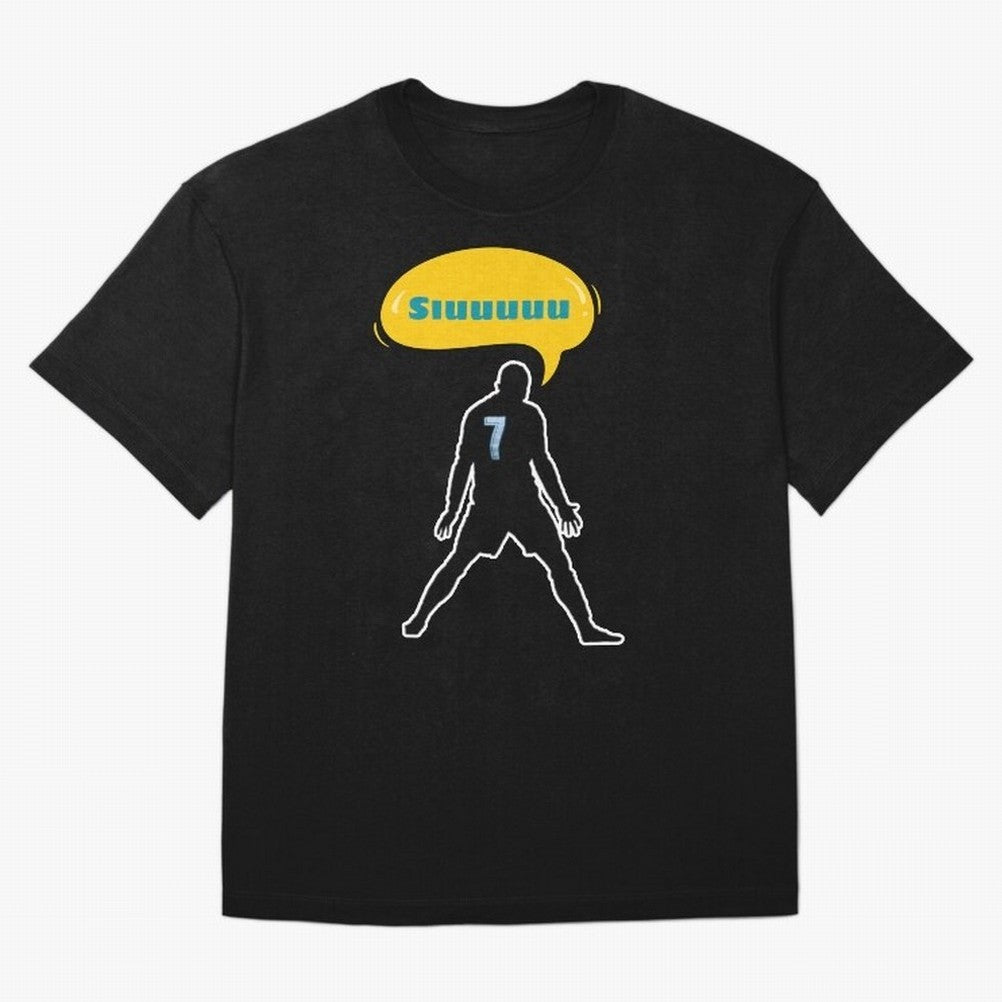 Siuuu Cristiano ronaldo goal Oversized T-Shirt Support the FIFA World Cup 2026 Journey through CR7 Highlights, Netherlands Pride, Championship Spirit, Famous Goals, Roaring Crowds and International Football Unity; Made for Die Hard Supporters,