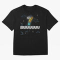 Siuuuuuu 7 CR7 goal funny Oversized T-Shirt Join the Countdown to Global Football Passion for FIFA World Cup 2026 Group Stage, Inspired by Messi, Spain and Netherlands, Classic Soccer Heritage, Championship Pressure, Fan Loyalty and International