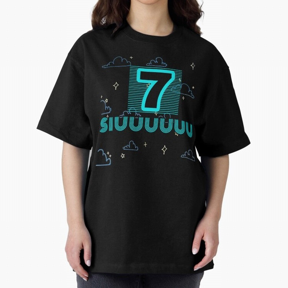 Siuuuuu 7 Cristiano ronaldo Oversized T-Shirt Unlock Match Day Hype around FIFA World Cup 2026 Group Stage, Messi, Neymar and Mbappe, Argentina and Brazil, Stadium Chants, National Pride, Trophy Dreams and Unforgettable Football Memories; Created