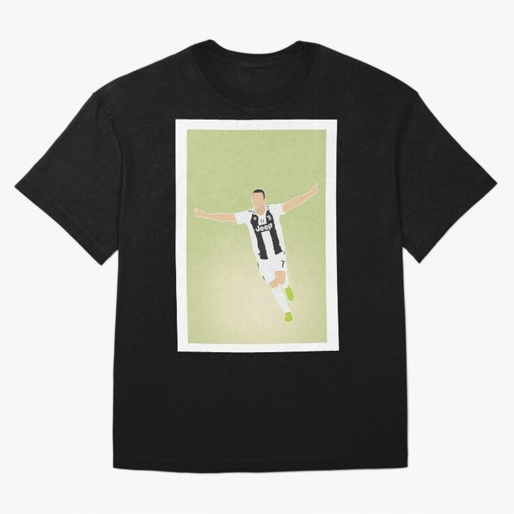 CRISTIANO RONALDO Oversized T-Shirt Treasure Global Football Passion for FIFA World Cup 2026, Driven by Messi, CR7 and Mbappe, Spain and Netherlands, Worldwide Fan Energy, Dramatic Goals, Stadium Lights and Championship Celebrations; Great for