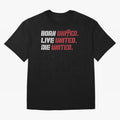 Manchester United - Born United Oversized T-Shirt Bring Legendary Rivalry Energy to Match Day Hype around FIFA World Cup 2026 USA Canada Mexico, Messi and Cristiano Ronaldo, Netherlands, Tournament Hype, Historic Matchups, Family Viewing Parties