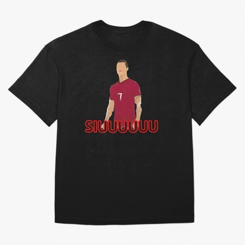 Siuuu Cristiano ronaldo goal Oversized T-Shirt Make Every Match About the FIFA World Cup 2026 Group Stage Journey through Messi, CR7 and Mbappe Highlights, France and Portugal Pride, Vintage Soccer Flavor, Modern Football Stars, National Flags and