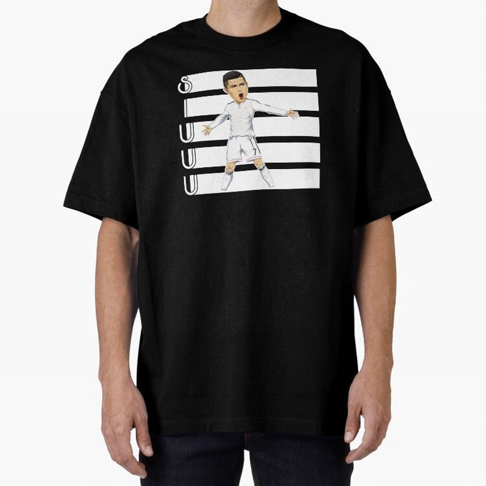 Siuuu Cristiano ronaldo goal Oversized T-Shirt Honor Champions and Dreams in FIFA World Cup 2026 Spirit, Connected to Argentina, Messi, Soccer Culture, Superstar Moments, National Team Dreams and Competitive Fire; Built for Supporters Chasing