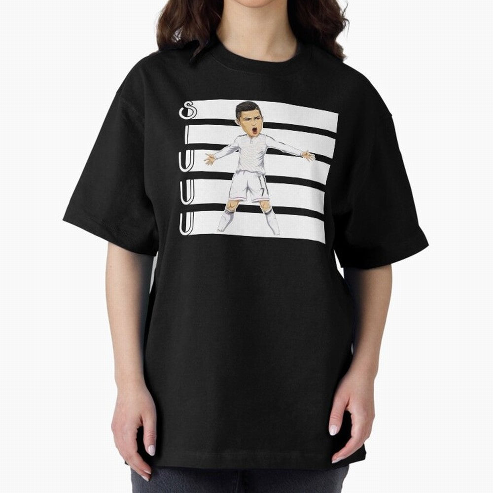 Siuuu Cristiano ronaldo goal Oversized T-Shirt Honor Champions and Dreams in FIFA World Cup 2026 Spirit, Connected to Argentina, Messi, Soccer Culture, Superstar Moments, National Team Dreams and Competitive Fire; Built for Supporters Chasing