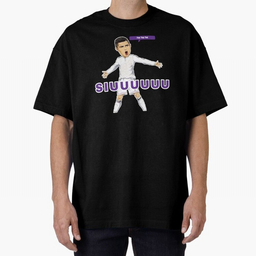 Hehehe siuuu Oversized T-Shirt Bring Retro Soccer Energy to Global Football Passion for FIFA World Cup 2026, Built around Neymar, Haaland and Cristiano Ronaldo, Spain and Netherlands, Fan Favorite Moments, National Team Passion, Big Match Drama and