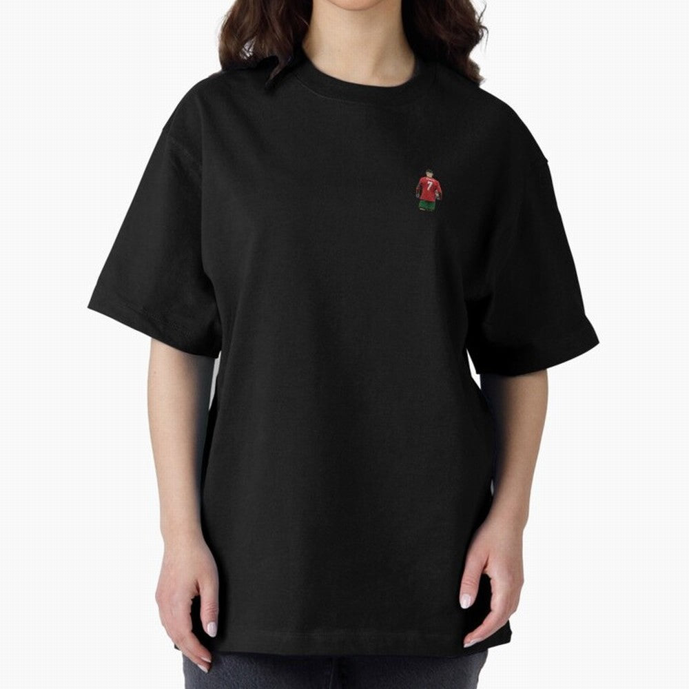 Cristiano Ronaldo CR7 Oversized T-Shirt Enjoy the Biggest Football Party of FIFA World Cup 2026 Highlighting Mbappe, Brazil Energy, Goal Celebration Energy, Supporter Heritage, Football Icons and Worldwide Tournament Joy; Ideal for Football Dads,