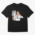 Ronaldo Throphy Oversized T-Shirt Make Every Match About Match Day Hype around FIFA World Cup 2026, Neymar, Haaland and Cristiano Ronaldo, Portugal, Spain and Germany, Championship Spirit, Famous Goals, Roaring Crowds and International Football