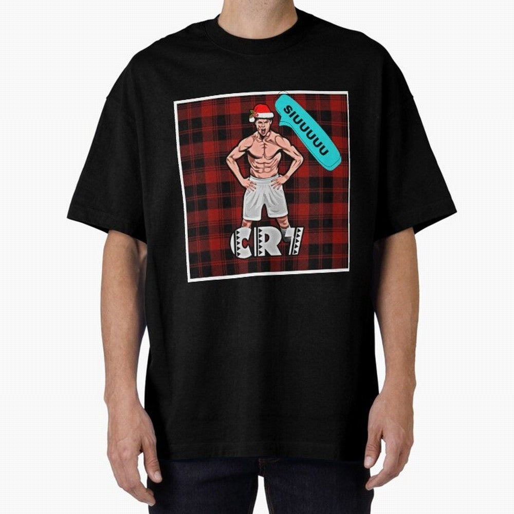 Siuuu Cristiano ronaldo goal Oversized T-Shirt Bring Supporter Culture to Match Day Hype around FIFA World Cup 2026, Neymar, Haaland and Cristiano Ronaldo, England and Germany, Football Festival Excitement, Trophy Ambitions, Country Rivalries and