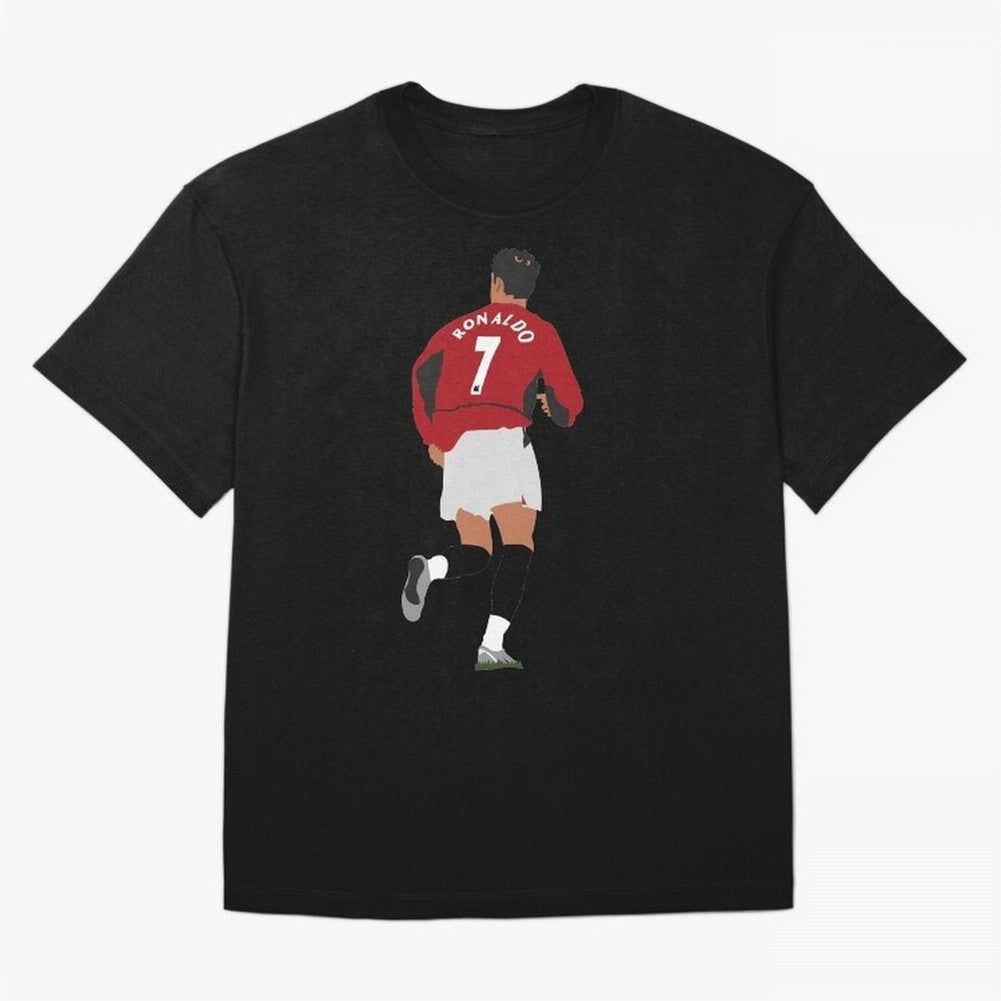 Ronaldo - Man Utd - 2004 Oversized T-Shirt Capture FIFA World Cup 2026 USA Canada Mexico Driven by CR7, Portugal Energy, Stadium Chants, National Pride, Trophy Dreams and Unforgettable Football Memories; Created for Match Day Parties, Soccer Gifts,