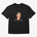 Cristiano Ronaldo Vector Art Graphics Design Oversized T-Shirt Make Every Kick Count in FIFA World Cup 2026 Made for Cristiano Ronaldo, Haaland and CR7, Spain Energy, Game Day Rituals, Football Legends, Country Pride and the Road to the Final; Made