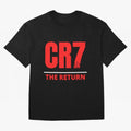 The Return of Cristiano Ronaldo to Manchester United - CR7 Oversized T-Shirt Bring Match Day Fire to the FIFA World Cup 2026 Journey through Mbappe and Neymar Highlights, Argentina, France and Brazil Pride, Stadium Memories, Football Loyalty,