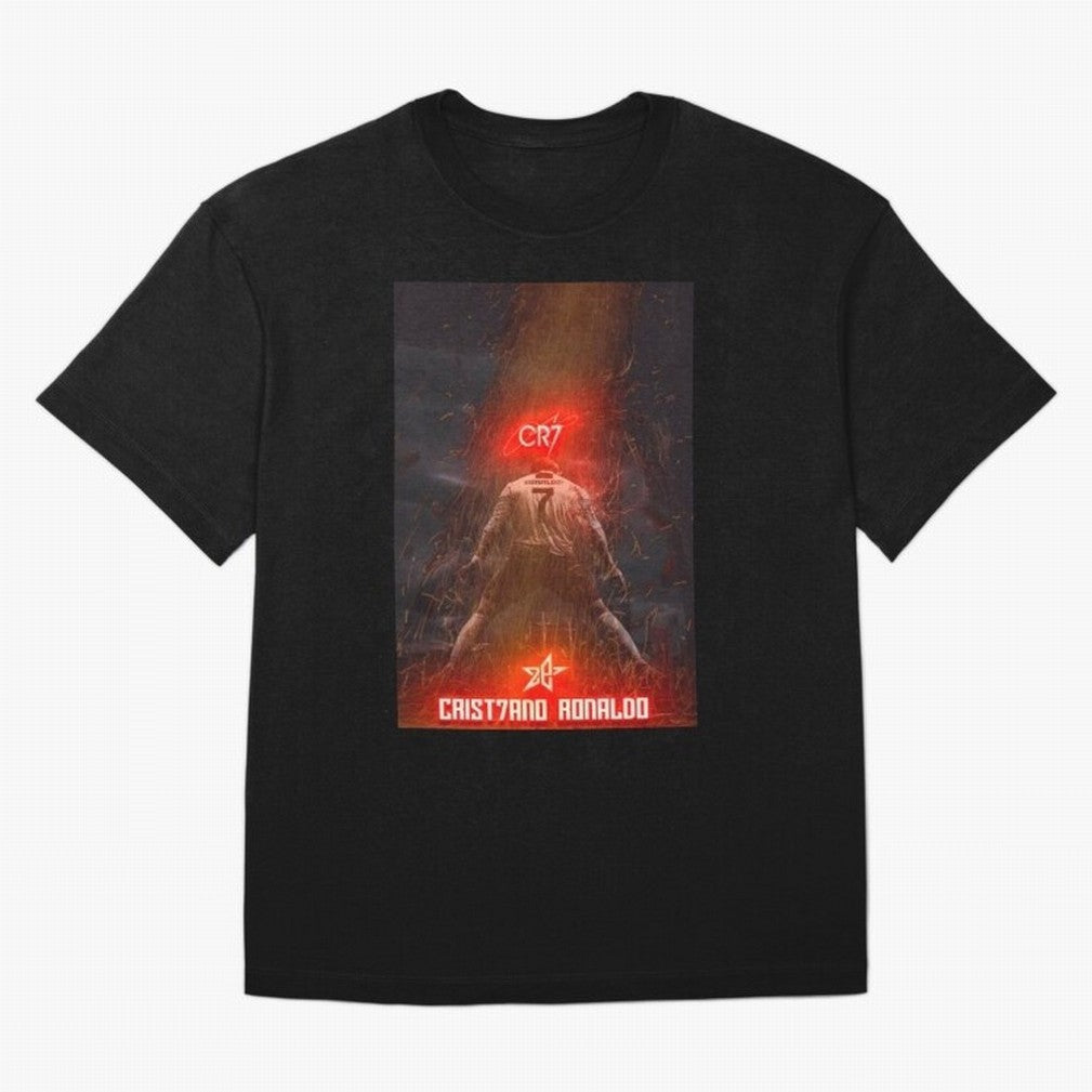 CR7 - CRISTIANO RONALDO Oversized T-Shirt Treasure the FIFA World Cup 2026 Journey through Neymar Highlights, Argentina Pride, Soccer Culture, Superstar Moments, National Team Dreams and Competitive Fire; Perfect for Fans, Collectors, Family