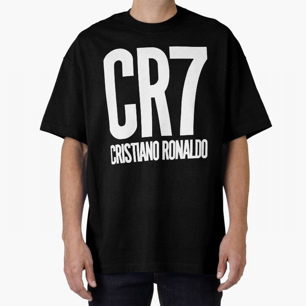 CR7 Cristiano Ronaldo Oversized T-Shirt Represent Football Lovers during the FIFA World Cup 2026 Group Stage Journey through CR7 Highlights, England Pride, Retro Football Energy, Iconic Rivalries, Trophy Chase Drama and Stadium Atmosphere; Great