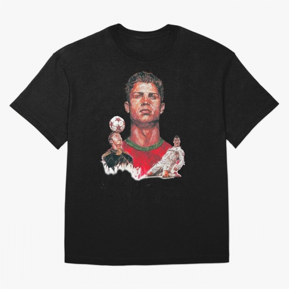 ronaldo Oversized T-Shirt Fuel Global Football Passion for FIFA World Cup 2026 Group Stage, Filled with CR7, England and Germany, Soccer Culture, Superstar Moments, National Team Dreams and Competitive Fire; Built for Supporters Chasing Trophy